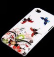 Capa case para iPhone 4 / 4G - Borboletas
