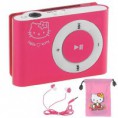 Mp3 Player da Hello Kitty + Cartão de 4GB + Capinha
